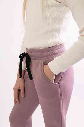 Дитячі теплі штани,серий меланж 164 Крохатушка одяг Київ