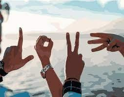 Набір для розпису по номерах Love Strateg розміром 40х50 см (DY077), шт Киев - изображение 1