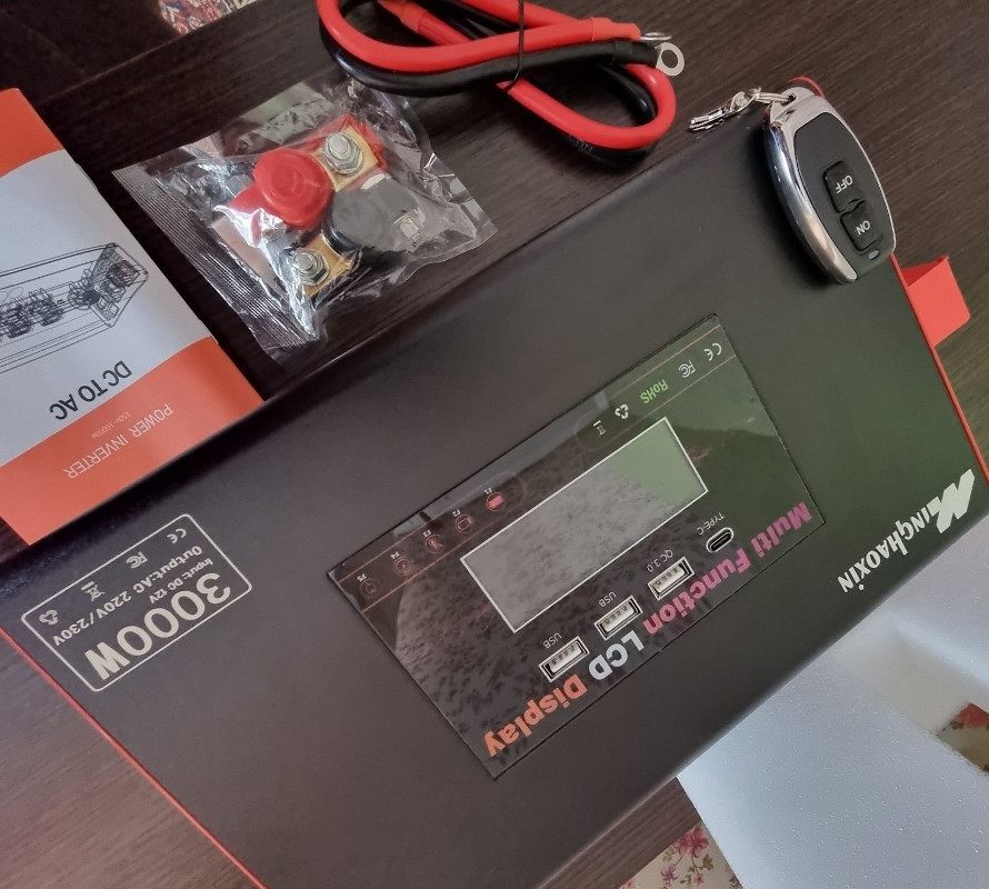 Инвертор Преобразователь напряжения 12в 3000вт. Харьков - изображение 2