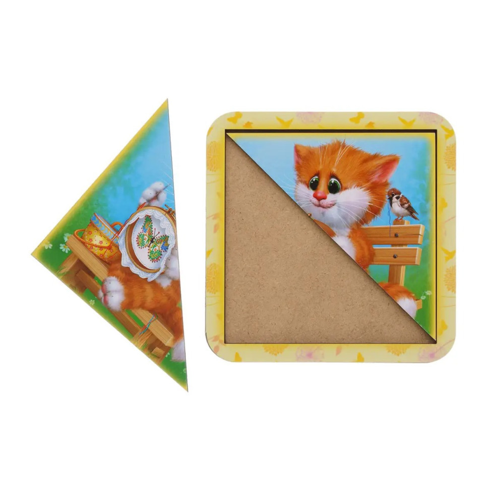 Деревянный пазл-вкладыш 