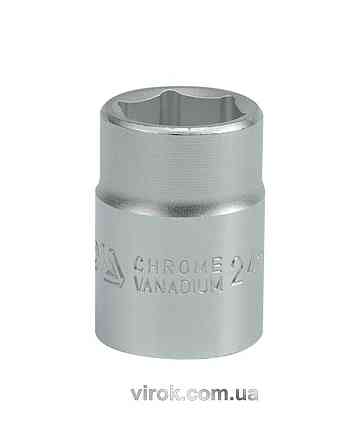 Головка торцева 6-гранна YATO : квадрат 3/4", М= 24 мм, L= 50 мм [12/96] Одеса