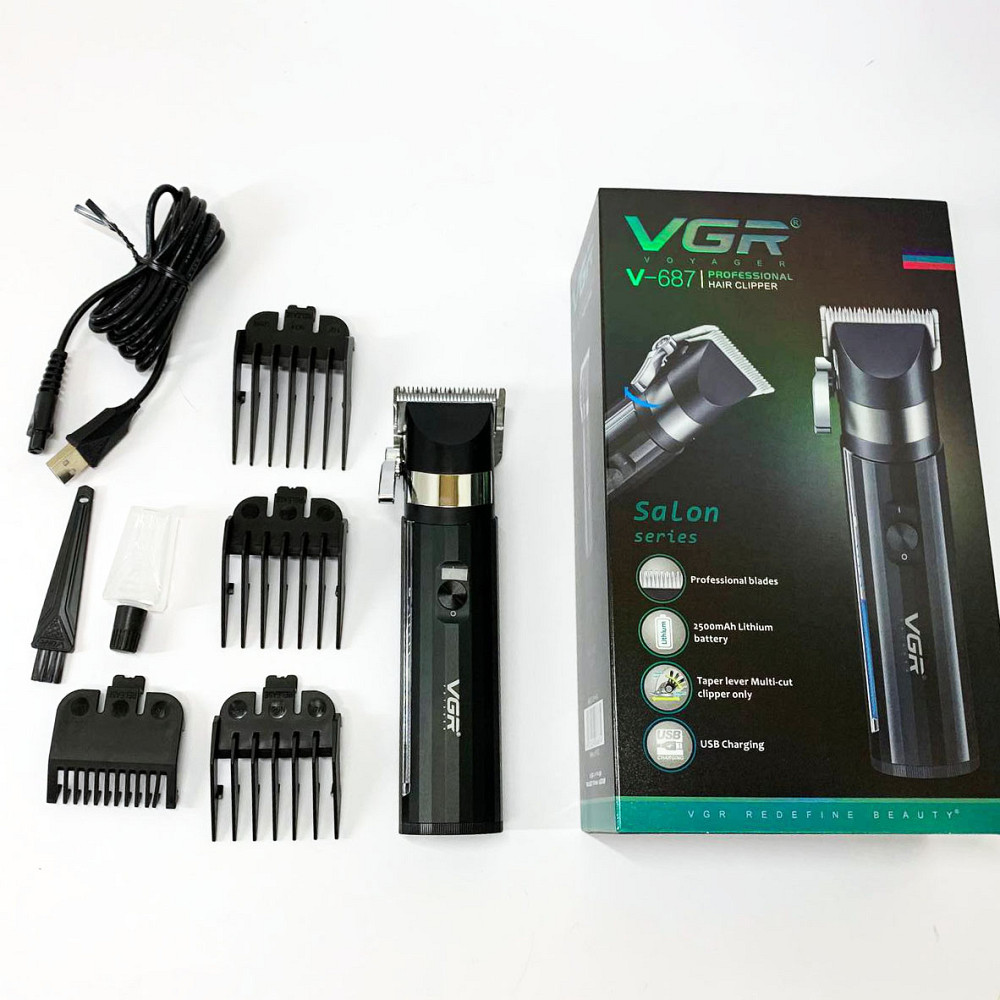 Багатофункціональний тример для стрижки волосся і тіла, Машинка для підстригання, Тример бездротовий BJ-78 Івано-Франківськ - фото 9