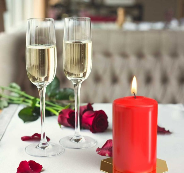 Набір свічок 4 шт. циліндр Bispol AURA Candles Червоний (sw40/80-030) Луцьк - фото 2