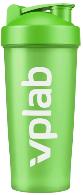 Шейкер для спортивного питания VPlab Shaker with blender ball 700ml зеленый Киев - изображение 1