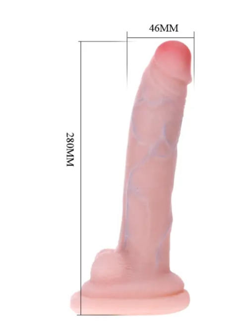 Фаллоимитатор ГИГАНТ на присоске Baile Super Saver Sex Aura Киев - изображение 7