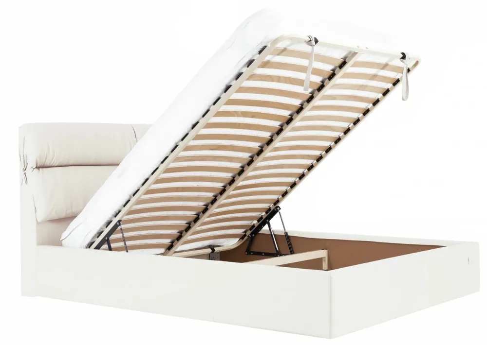 Кровать Двуспальная Edinburgh Comfort 180 х 190 см Fly 2200 С подъемным механизмом и нишей для белья Белый Киев - изображение 8