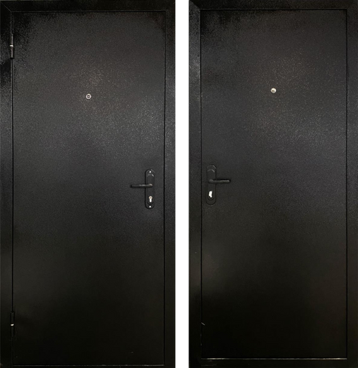 Вхідні двері БЦ ПС-50 Гладка Молоток 860х2050 см Металеві вхідні двері Двері вхідні для квартири Київ - фото 1