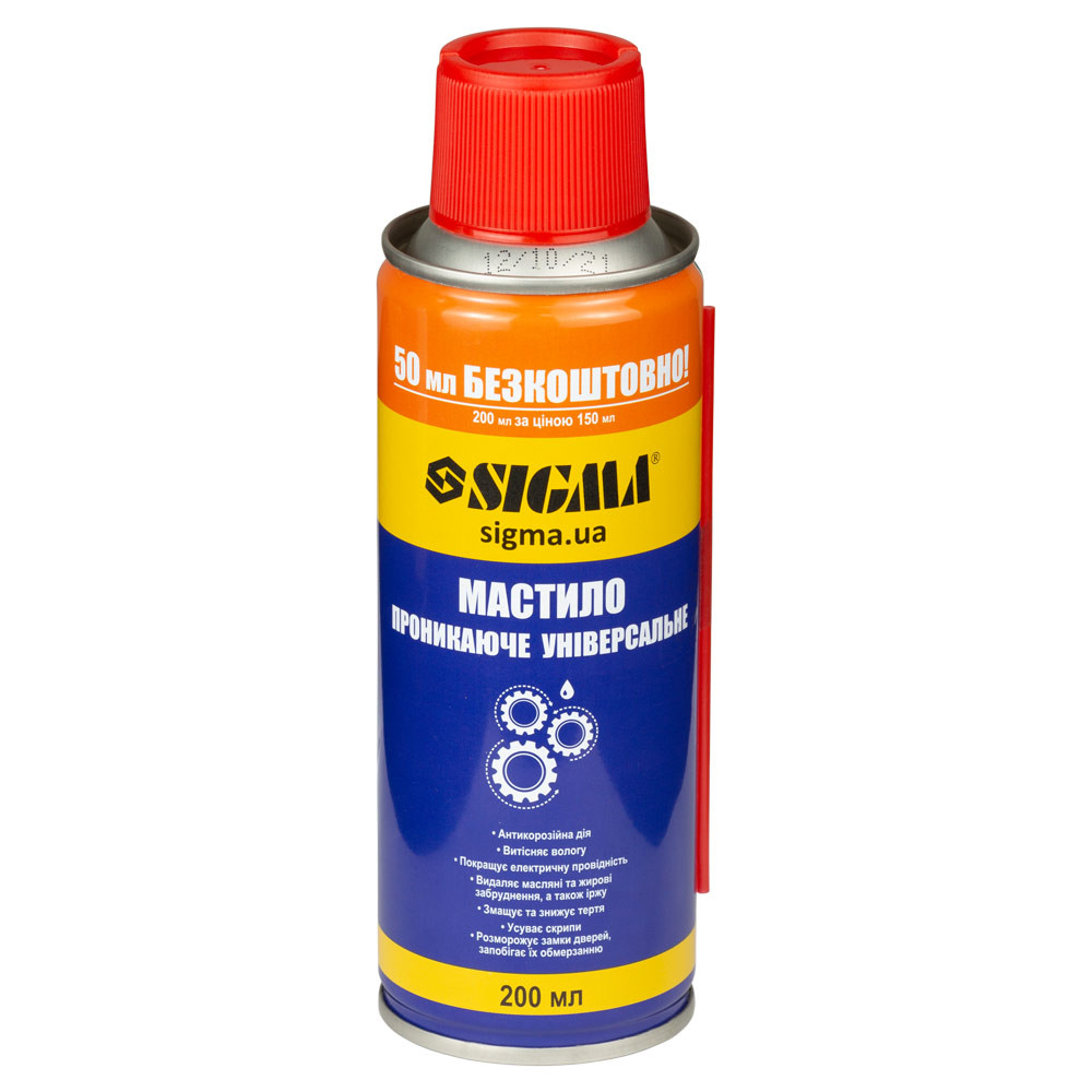 Sigma Универсальная проникающая смазка 200мл SIGMA (6370131) Киев - изображение 1