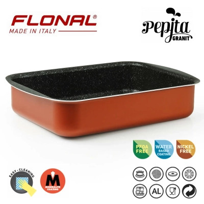 Форма для выпечки Flonal Pepita Granit 25х18 см (PGFLS2550) Винница - изображение 2
