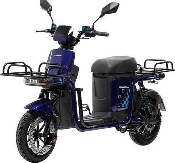 Електровелосипед Crosser SUPER MAX (1200W 30Ah LifePo4) Литий- Синій. Харків