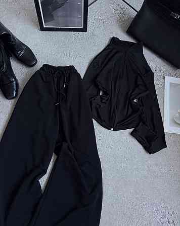 Женский стильный повседневный костюм двойка двунить Одесса