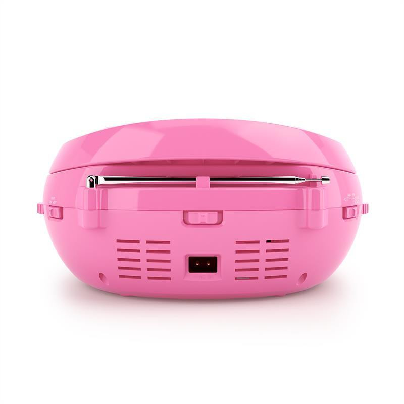 Roadie CD Boombox FM Radio Light Show CD-плеєр Bluetooth 5.0 Рожевий (Німеччина, читати опис) Рівне - фото 8
