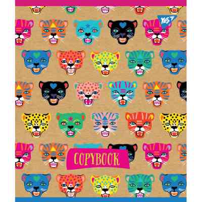 Тетрадь Yes А5 Rainbow Animal Крафт 18 листов клетка (765083) Винница