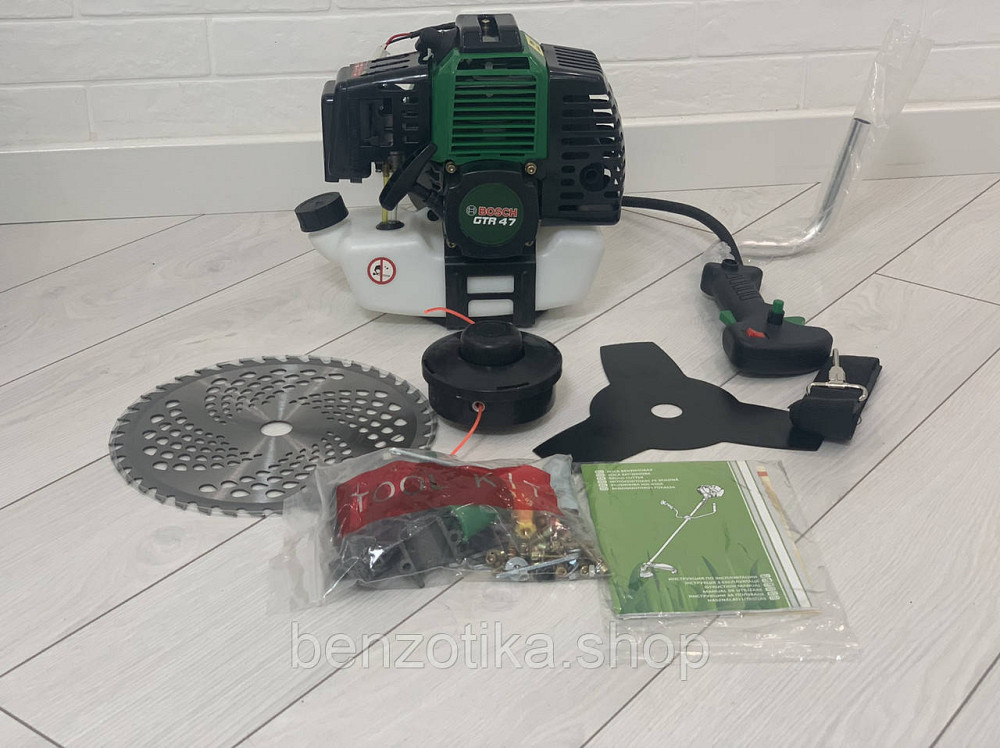 БензокосаGTR 47 (2НОЖА+1ЛЕСКА) Професійна Київ - фото 5