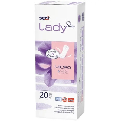 Урологические прокладки Seni Lady Slim Micro 20 шт. (5900516699079) Винница - изображение 1