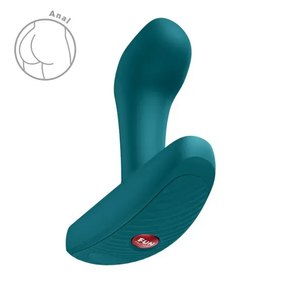 Анальна пробка Fun Factory Bootie Vibe Bottle Green Львів
