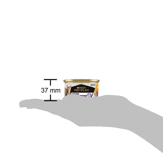 Вологий корм PRO PLAN Kitten Healthy Start для кошенят, мус, з куркою, 85 г Київ