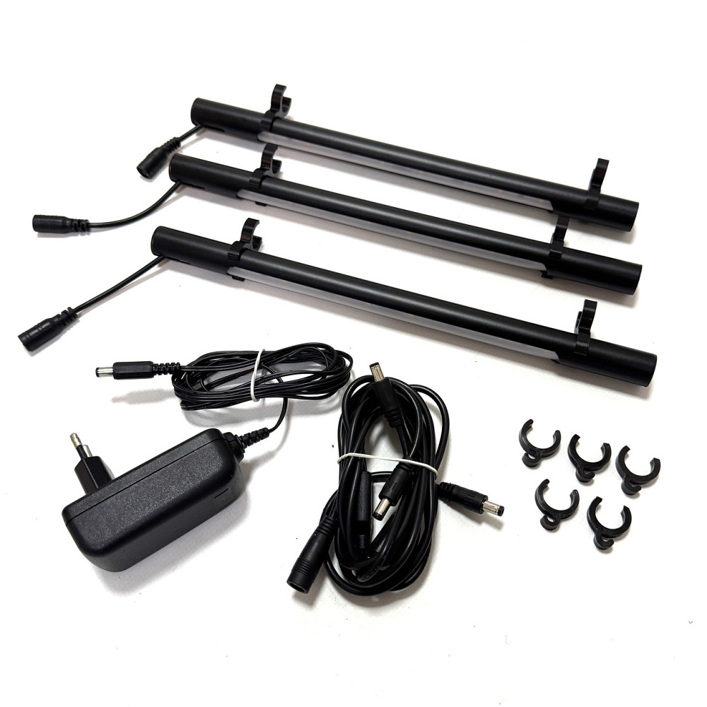 Полиця Troya Light підлогова висока 1,45 м 4х рівнева металева полиця-стелаж з підсвічуванням для ро Бориспіль - фото 3