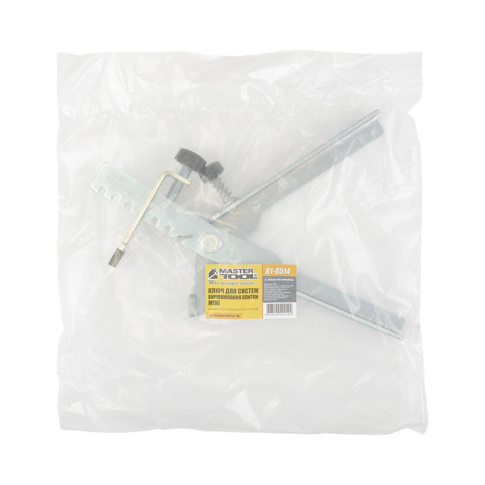 MASTERTOOL Ключ універсальний для систем вирівнювання плитки MASTERTOOL MINI оцинкований 81-051 Киев - изображение 10