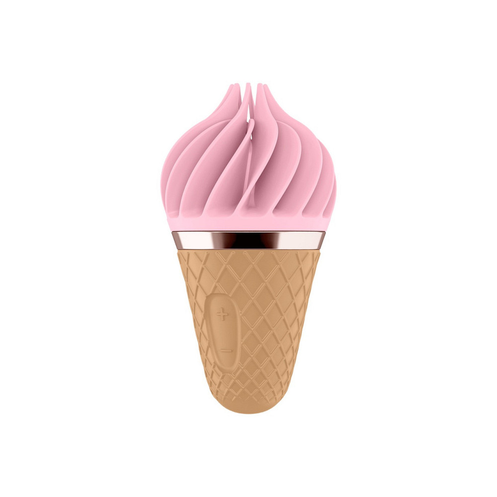 Вибростимулятор для клитора в виде Мороженого Satisfyer Layons Sweet Temptation, розовый Sex Aura Киев - изображение 2