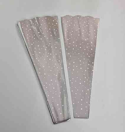 Конусная упаковка под цветы h60/ 6низ/24верх металл (100 шт)  узор85 (2) (100 шт) Харьков