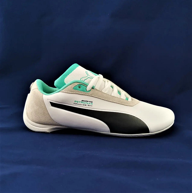 Кросівки Puma for AMG Білі Чоловічі Пума (розміри: 41,42,43,44,45) Відео Огляд Дніпро - фото 8