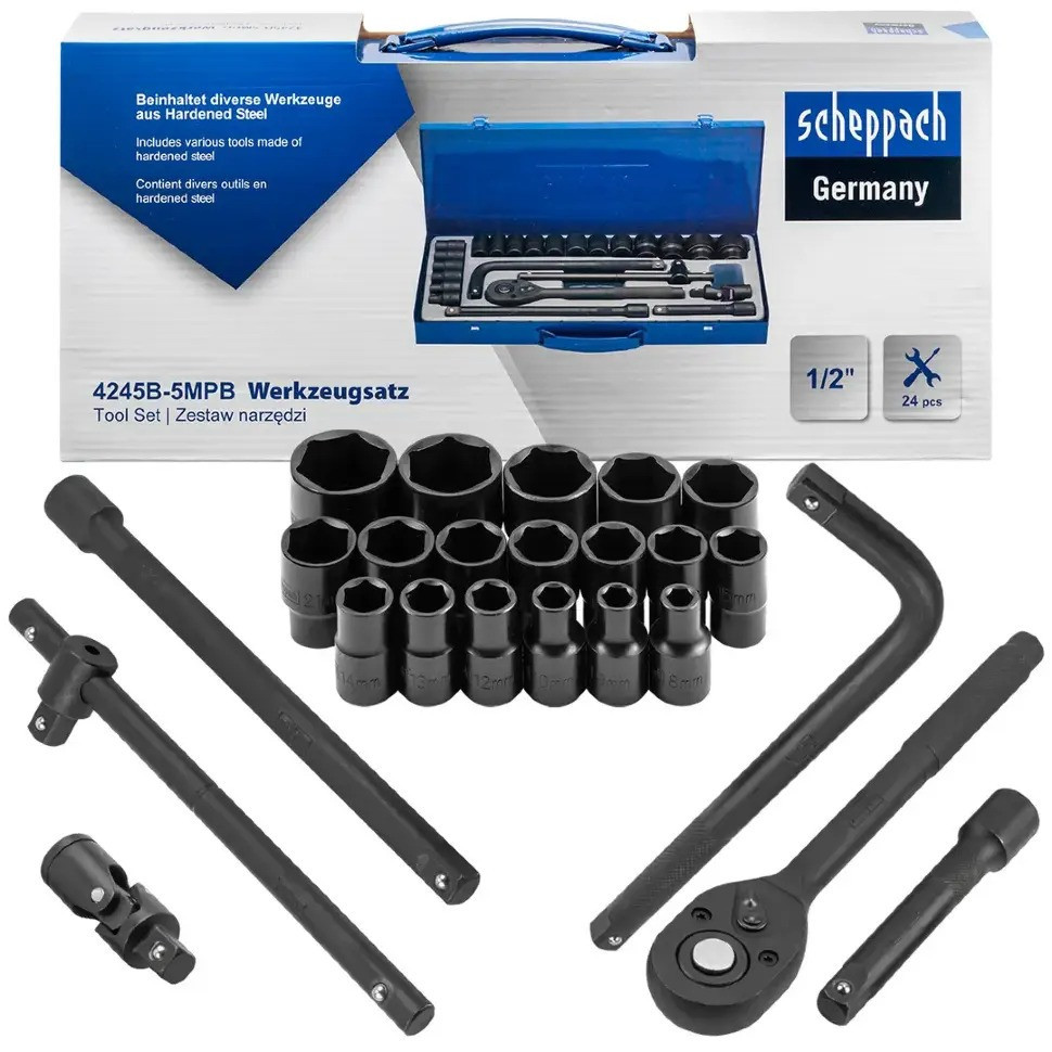 Набор инструментов 24пр. 1/2