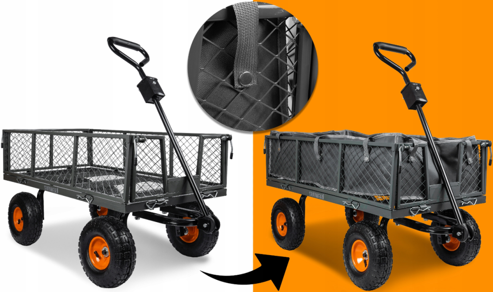 Тележка садовая Maltec 100л (Польша) Киев - изображение 7