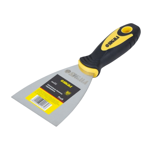 Шпательна лопатка нержавіюча сталь 80мм Profi SIGMA Житомир - фото 1