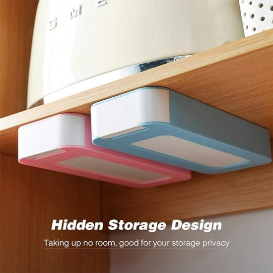 Скрытый ящик-тумбочка для хранения канцелярии и кухонных принадлежностей под столом 21см Винница - изображение 2