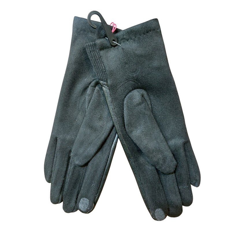 Рукавички жіночі сенсорні one size чорний Київ - фото 3