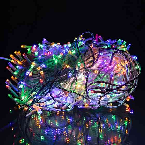 Garlando Гірлянда Різдвяна фея вулична 50 м 500 LED білий провід Мультиколір CF500L50MWML Коломыя