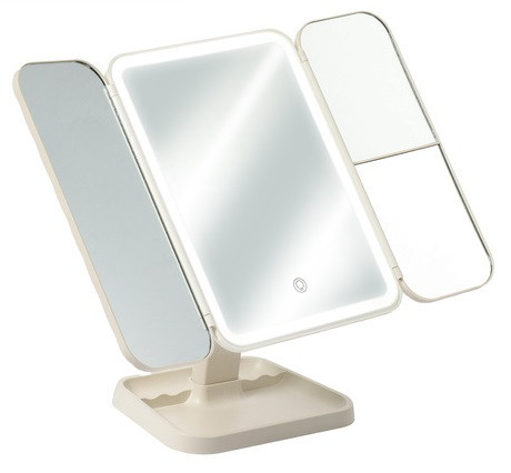 Зеркало 4в1 складное для макияжа со светодиодной подсветкой Soulima (26952) Нововолынск - изображение 2