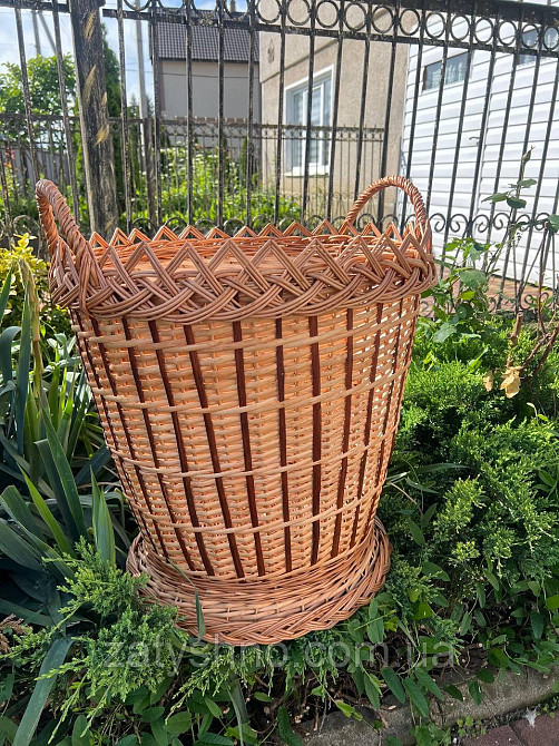 Корзина для цветов плетеная Киев - изображение 6