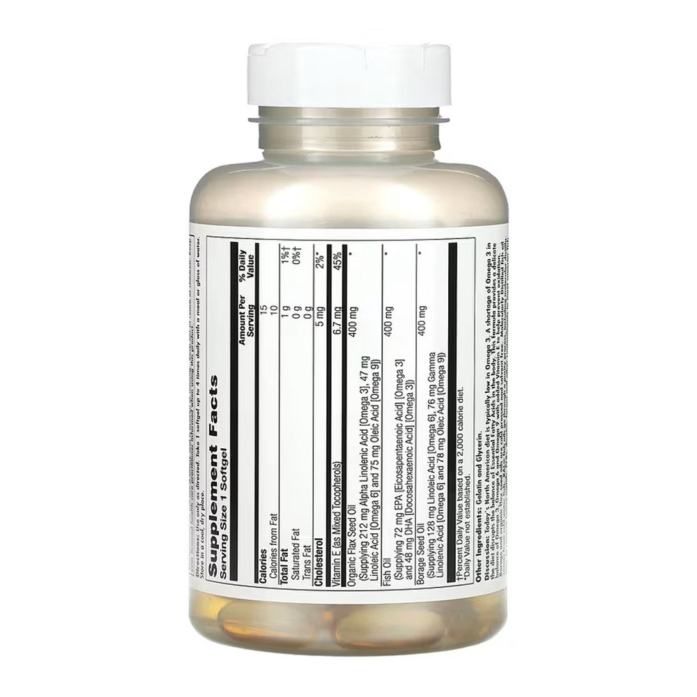 Омега 3-6-9 KAL Ultra Omega 3-6-9 1200mg 100 гел капс Киев - изображение 2