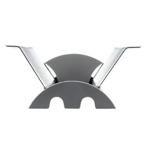 Сушарка для посуду 41,5*25,5*11,5см з піддоном хромована сталь сірий 0769A KAMILLE Житомир - изображение 6