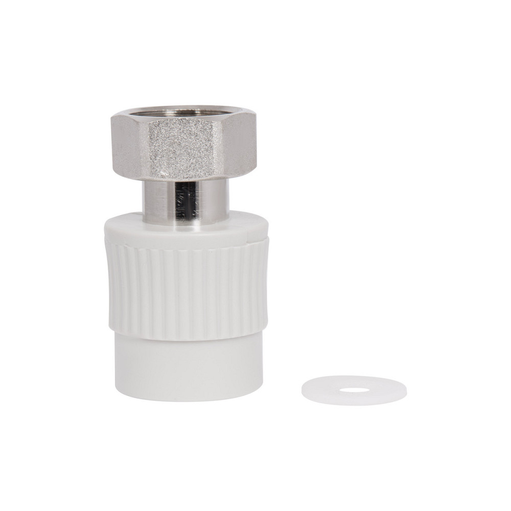 Муфта PPR Thermo Alliance з накидною гайкою 25х3/4" Київ - фото 9