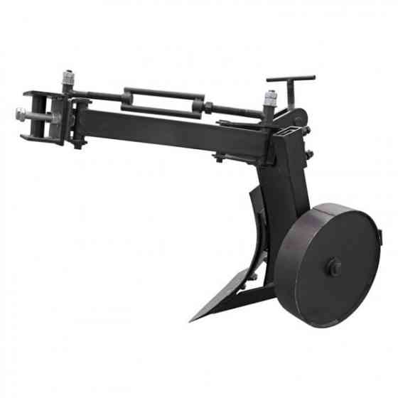 Плуг для мотоблока Zirka-61 (опорне колесо, коротка рама), (ПЛ9) (захват 20 см) Харьков