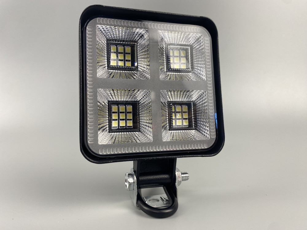 Фара LED квадратна 48W 6000K (36 діодв) (8.5 см х 8.5 см х 1.5 см) Mini Мукачево - фото 10