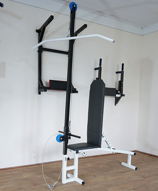 Мачта для тяги + нижня тяга, вертикальна тяга для тренувань Київ - фото 2