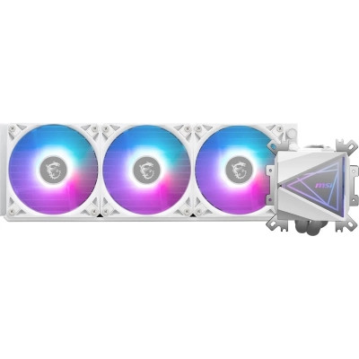 Система рідинного охолодження MSI MAG CoreLiquid I360 White (MAG CORELIQUID I360 WHITE) Вінниця - фото 1