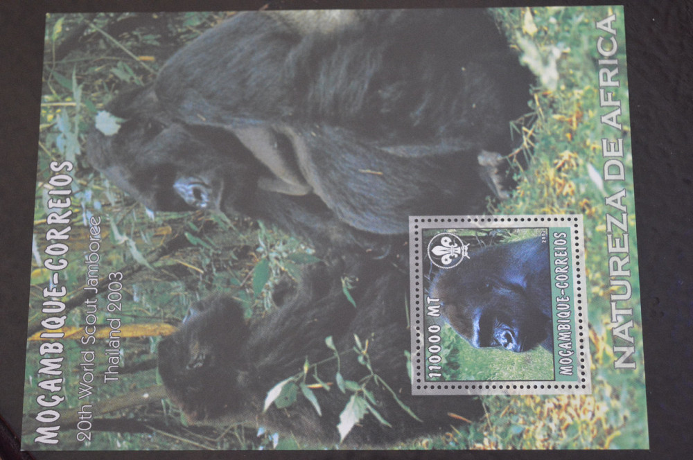 Мозамбик. Фауна. Блок. 2015 год (В-7) Полтава - изображение 1