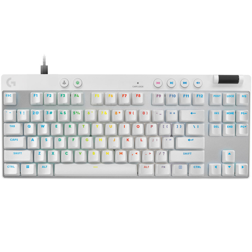Клавіатура Logitech G PRO X TKL Rapid White (920-013242) ( Білий ) Харьков - изображение 1