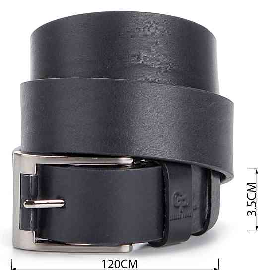 Ремень мужской GRANDE PELLE 00771 Синий Киев