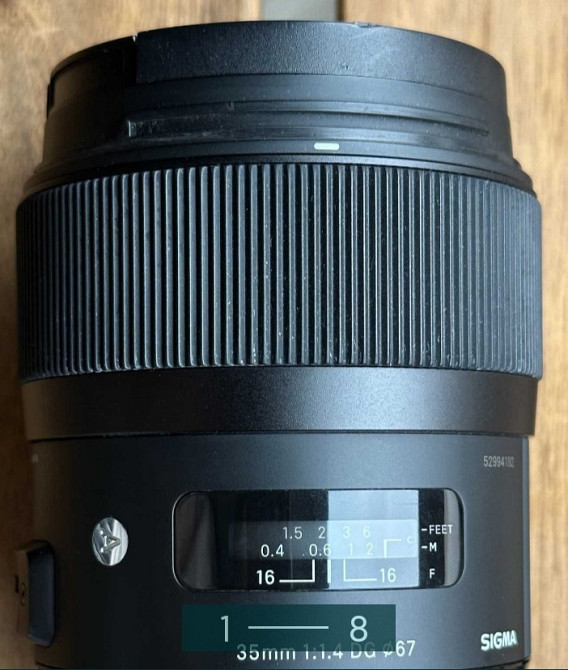 Объектив Sigma Art 35mm f1.4 DG HSM для Nikon F-mount Киев - изображение 8