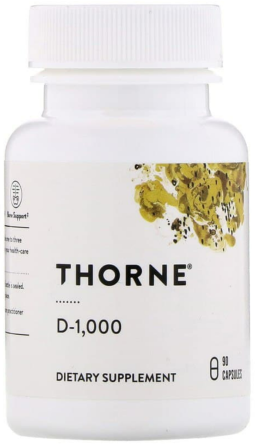 Витамин Д3 1000 МЕ Thorne Vitamin D 90 капс Киев