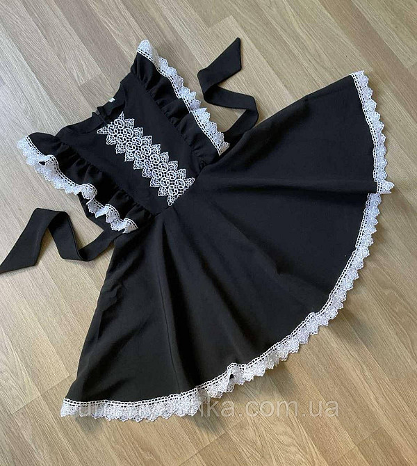 Красивое школьное платье с кружевом 116-140 Кривой Рог - изображение 7