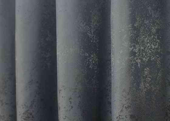 Комплект коротких штор VR-Textil Жакард Мармур Al1 № 1015ш Графітовий 100х170 см 2 шт (35-0389) Київ