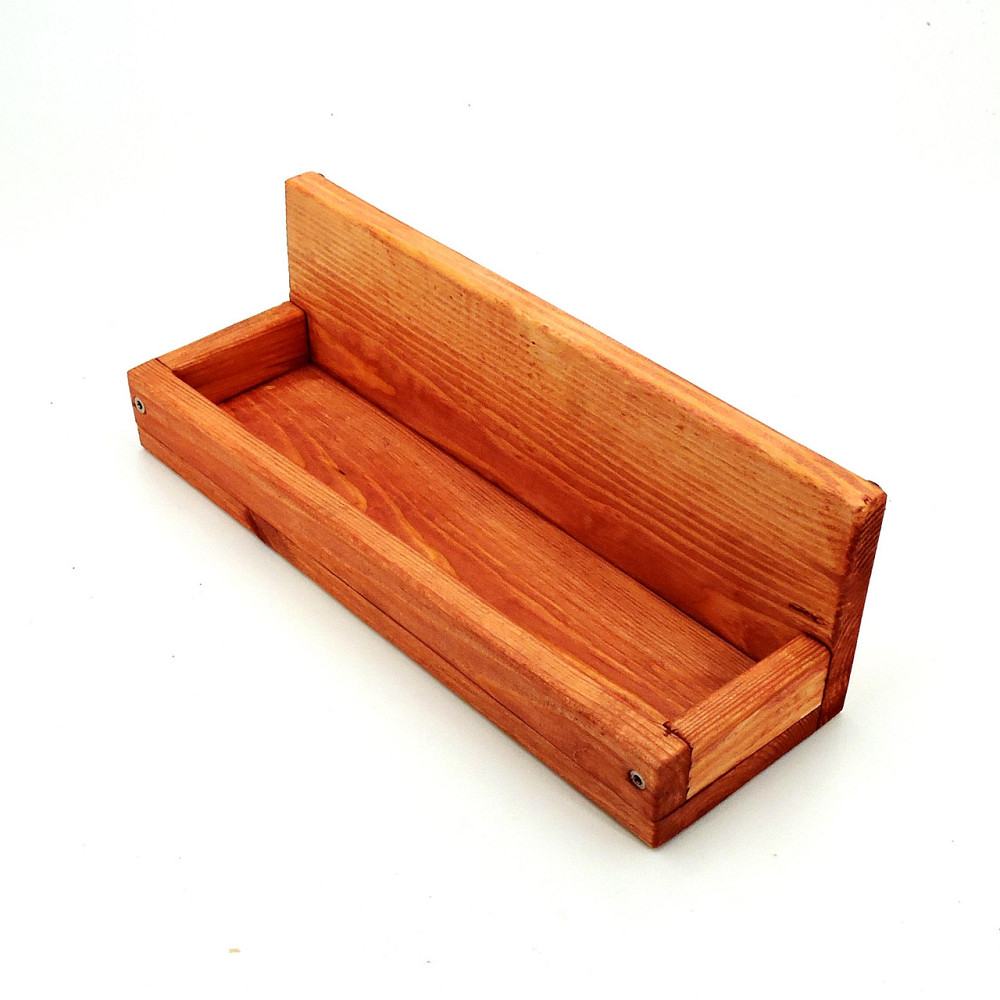 Настінна полиця "Джида" корал Миколаїв - фото 1