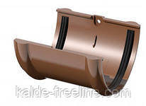 Водосточная система RAINWAY Муфта желоба 90 Харків - фото 1